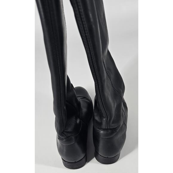 Frye Melissa 2 Button Knee High Extended Calf Riding Boot Old Money Equestrian - Picture 4 of 7